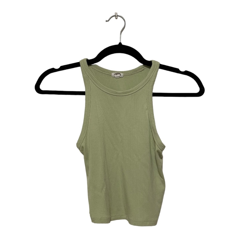 Garage Green Racer High Neck Tank